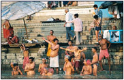 Holy Ghat Varanasi India